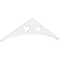 Ekena Millwork Pitch Winston Architectural Grade PVC Gable Pediment, 60"W x 15"H x 1"P (6/12) GPP060X015X100WIN - alternate 1